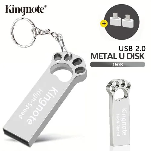 High-Speed USB Flash Drives 16GB Flash Disks Memory USB Disk Data Storage With Android OTG Adapter +Type-C OTG Adapter[+2 Free OTG Adapters]