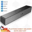 Bluetooth Speaker Subwoofer Wired/Wireless Soundbar Portable Speaker Woofer for Phones TV Desktop Laptop Mic Aux TF