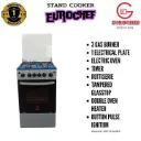 CLEARANCE !! Eurochef 50*55 Free Standing 3 Gas Burner +1 Electric Cooker With Eectric Oven EG55 CLEARANCE SALE !!!!