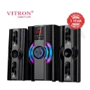 【Clearance Sale】Vitron 2.1CH Speaker System Multifunctional Woofer V520 Subwoofer with USB SD FM Bluetooth LED Display Remote Control AC/DC 8000W