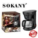 Sokany Coffee Maker Machine Coffee Automatic Home Office Coffee Machine With Pot ElectroMate