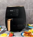 【Special Deal】VL-AF8006 Air Fryer Volsmart 6L Electric Air Fryer Volsmart Air Fryer air fryer black 6Litre Digital Air Fryer for Healthier Meals airfryer airfryer fry airfryer fries Chicken Wings