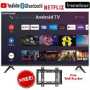 Synix 32 Inch Astonishing Smart Android TV,NetflixYoutube+free wall braket