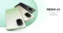 Redmi A5 Display 6.88" - 4GB + 128GB, Dual SIM ,32MP main camera, 8MP front camera , 5200mAh battery , Side fingerprint sensor , USB Type-C Phones SmartPhone
