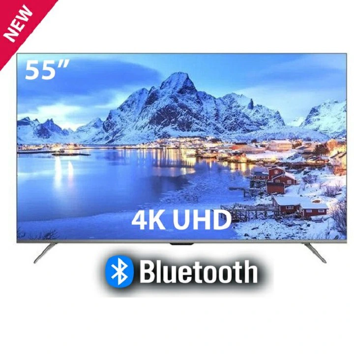VITRON HTC5568S,55" Inches BLUETOOTH 4K UHD TV Television Smart Android TV,Netflix,Youtube Bluetooth Enabled INBUILT DECODER 1.5GBRAM,8GBROM WideColor Enhancer