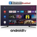 Vitron HTC5568US 55" Inch Frameless Bluetooth Enabled, Wi-Fi Connectivity, 4KUHD Smart Android TV, Inbuilt Decoder