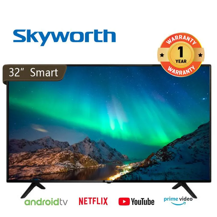 SKYWORTH 43'' FRAMELESS SMART TV Powered by COOLITA
