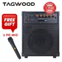 Tagwood LTS-6A Trolley Speaker Porteable Portable Speaker Subwoofer Outdoor Speaker ,Bluetooth,Free Wireless Microphone a Built in Battery Woofer Woofer 