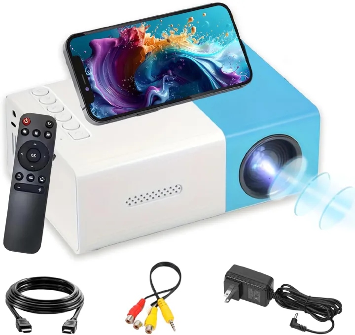 [Black Friday Offer]New YG300 projector Home giant screen cinema Advanced intelligent systems Portable travel projector 