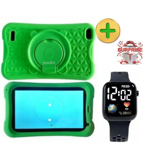 Modio 5G Tablet - Kids Android Tablets PC M730 + AMAIZING GIFTS(led watch) 