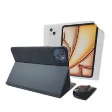 Modio M41 Tablet - 10.1 inch Display, 16GB RAM & Up to 128GB MicroSD, 8000mAh Battery, WiFi, Dual SIM, Android 13, 13MP Rear & 8MP Selfie, Touch Pen, Screen Protector - Tablets