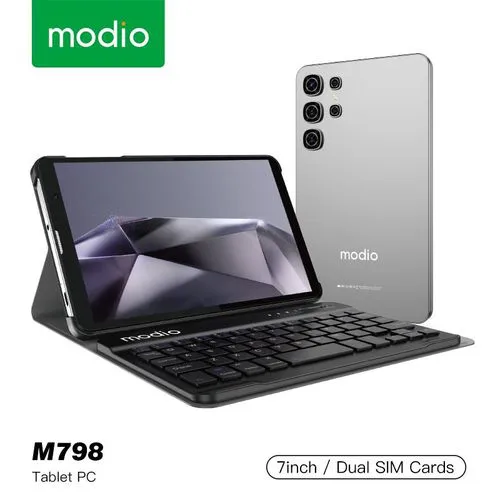 Modio M798 Tablet With Keyboard 8GB RAM 512GB ROM Dual Sim 4G LTE 