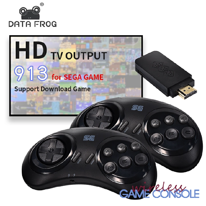 16Bit 4K Mini Video Game Consoles Game Sticks For MD Sega HDMI 900+ Games Sega Genesis/Mega Drive Gamepad Game Player 
