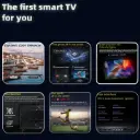 Vitron 43 inch QLED Smart TV HTC4300QFS Android Bluetooth Television Full HD Frameless TV with Netflix Youtube Television 1G+8G