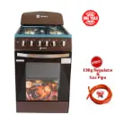 Sayona SGC 50E31-GO Free Standing Gas Cooker, 50*55 Size with Gas oven 3 gas burners and 1 electric plate Standing Gas Cookers (Free regulator and pipe)
