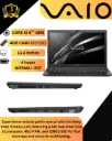 Sony VAIO VJS131C11N Laptop – Intel Core i3 6th Gen, 4GB RAM, 128GB SSD, Windows 10 – Lightweight & Compact Business Notebook