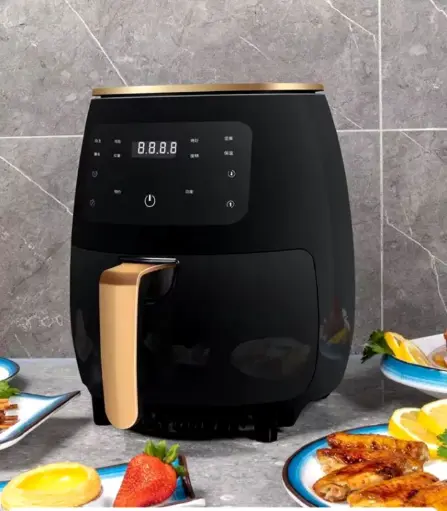 【Special Deal】VL-AF8006 Air Fryer Volsmart 6L Electric Air Fryer Volsmart Air Fryer air fryer black 6Litre Digital Air Fryer for Healthier Meals airfryer airfryer fry airfryer fries Chicken Wings