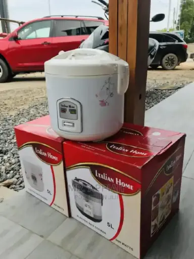 5L Italian home Electric Rice Cooker and steamer with Automatic Rice Cooking and Warming function 900W