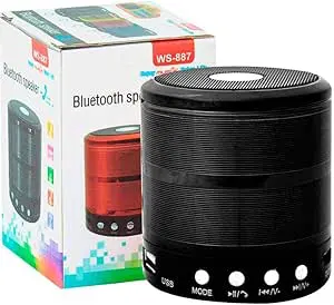 Mini Bluetooth Speaker – Portable Wireless Speaker with Powerful Bass, HD Sound & Long Battery Life – Ideal for Travel, Outdoors & Home Use