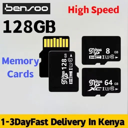 Bensoo High-Speed TF Micro SD Memory Cards For Camera Smartphones Phones Mobile Phone PC tablets 256GB 128GB 64GB 32GB 16GB 8GB 128GB Memory Card Driving Recorder 64GB Cards