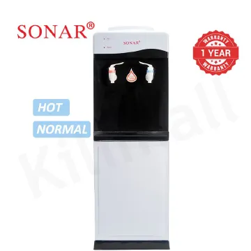 Sonar Top Loading Hot and Normal Standing Water Dispenser with Storage Cabinet for Business and Home Energy Saving Household Appliance