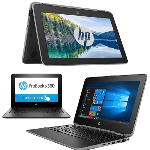 HP ProBook x360 11 G3 EE 4GB 64GB SSD intel Celeron 11.6" 2-in-1 HD Convertible Touchscreen Laptop Business Education Laptop, UHD 600 Type-C, HDMI, Bluetooth 5.0, RJ-45, Windows 11 Pro